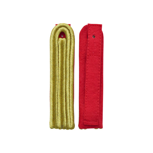 3-streifige Schulterstücke in goldfarbig