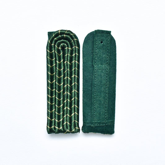 Schulterstücke – grün mit silber oder gold National
