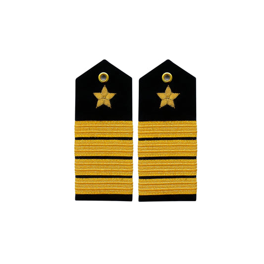 Bundeswehr Marine Schulterklappen/Schulterstücke für Kapitän zur See