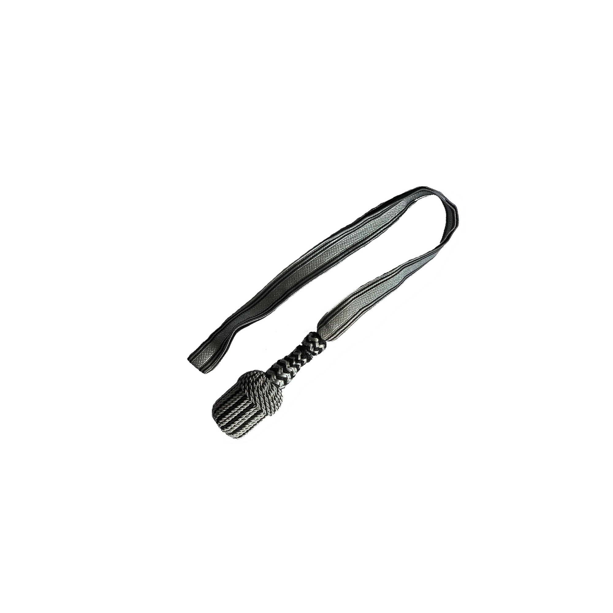 WH Portepee mit Tresse große, runde Quaste