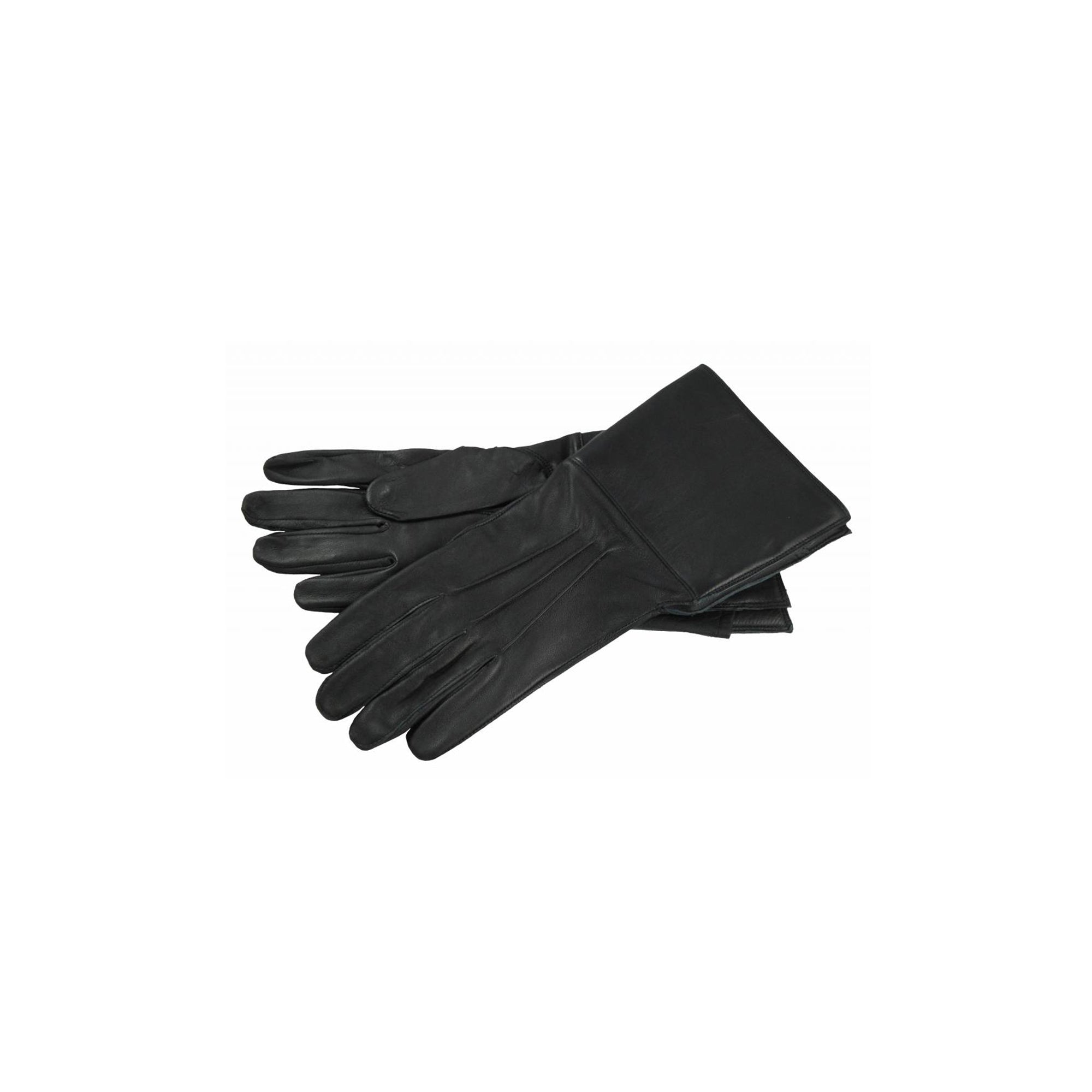 stulpen handschuhe leder Stulpenhandschuhe aus schwarz Ziegenleder