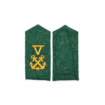 Kriegsmarine M40 feldgrau EM Küstenartillerie mit V Schulterklappen