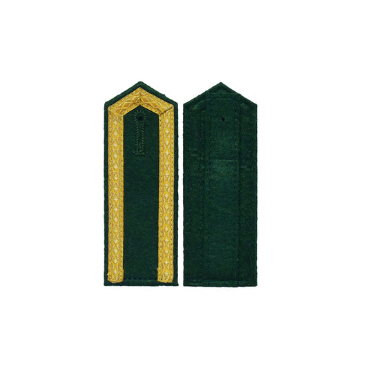 Schulterklappen mit 3 Seiten Gold Tresse