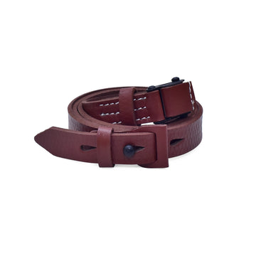 Leder Trageriemen Lederriemen 98K Frosch - hellbraun