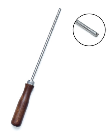 WK1 C96 Mauser Putzstock mit Holz Griff / Cleaning Rod with Wood Grip
