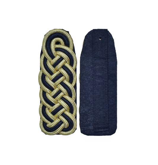 Schultergeflechte – gold/schwarz/gold