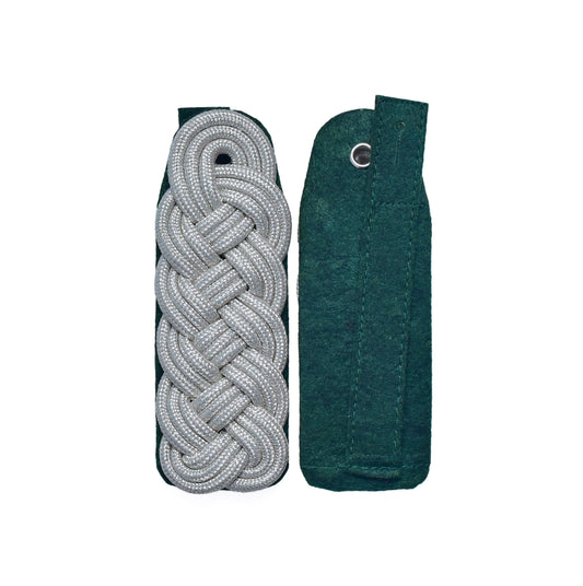 Schultergeflechte – silber