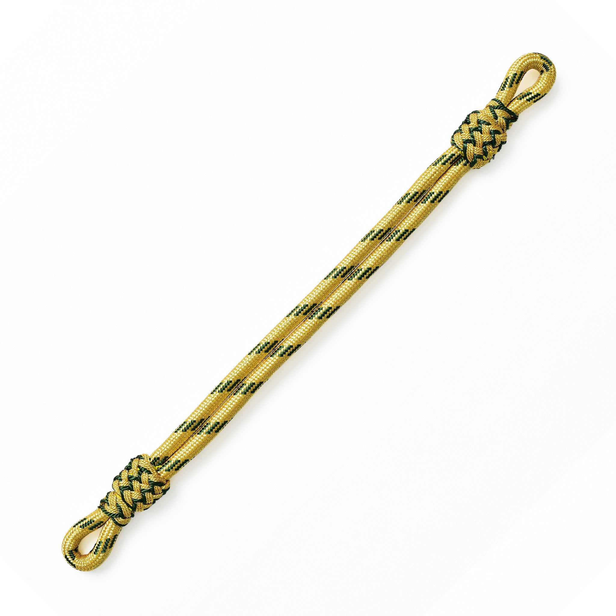 Mützenkordel 6mm Rundschnur gold/grün