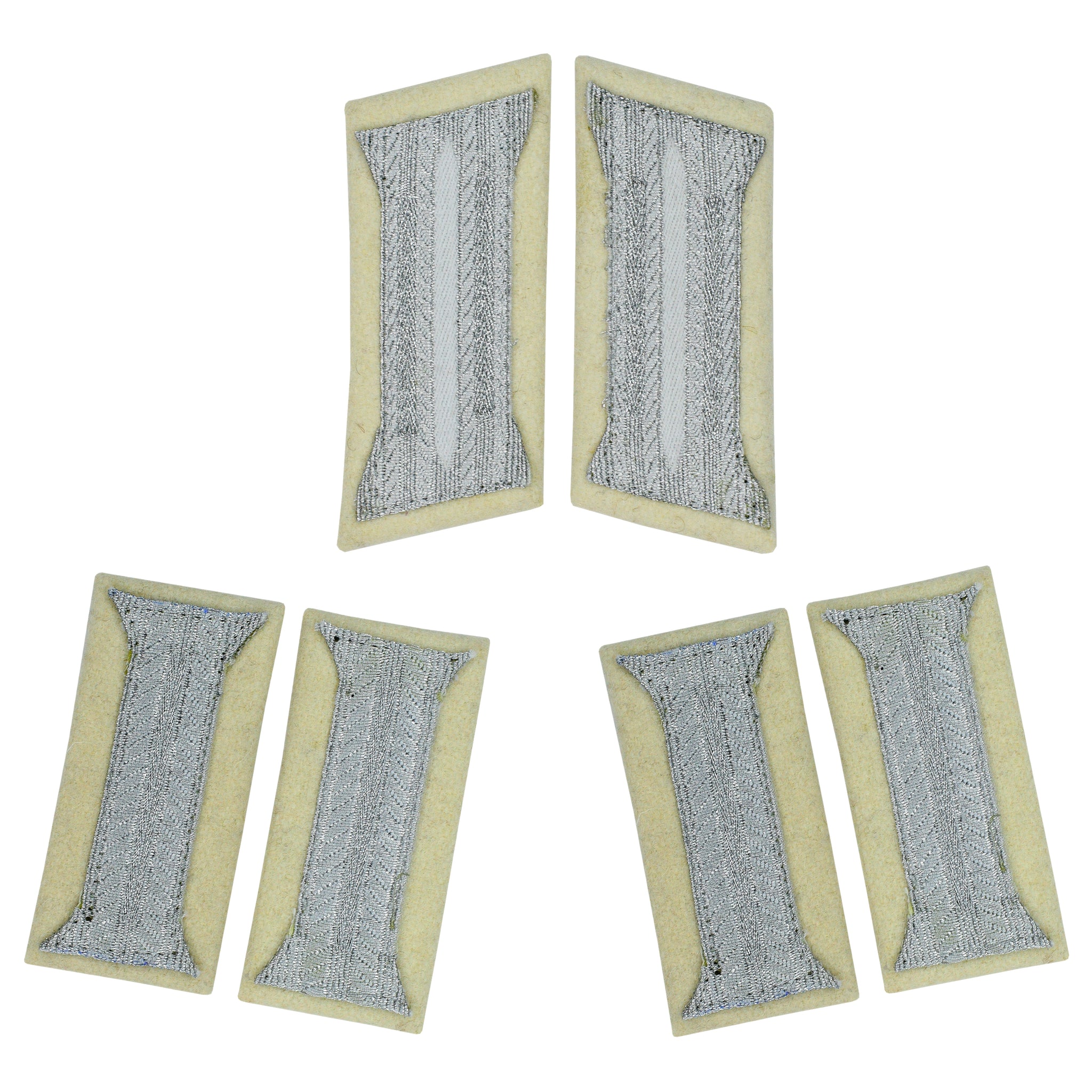 Infanterie Satz Kragenspiegel Ärmel Effekten für Parade Uniform Jacke