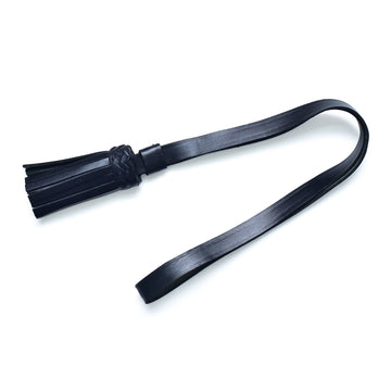 Leder Portepee mit Fransen / Leather Sword Knot with Fringe