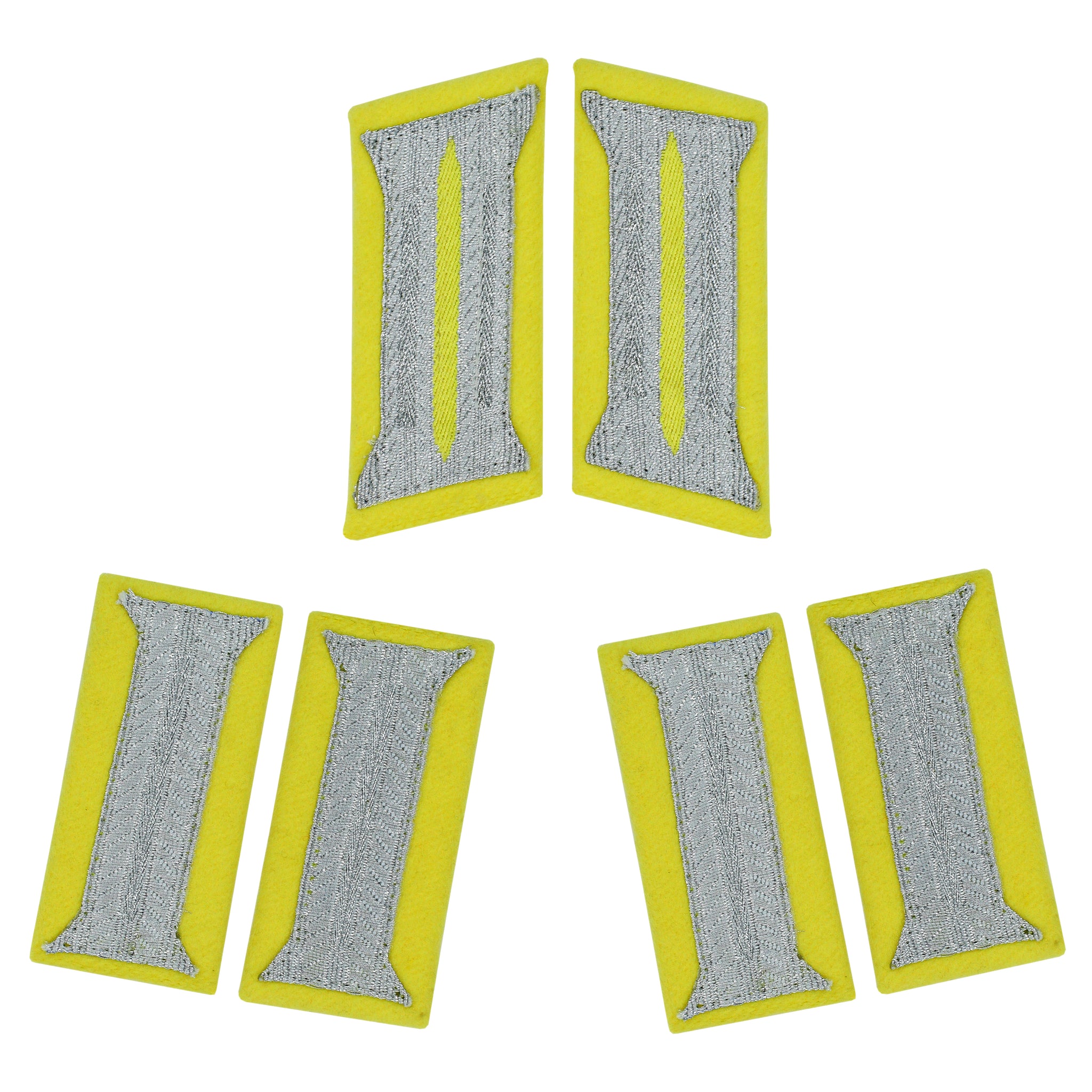 Nachrichtentruppe Satz Kragenspiegel Ärmel Effekten für Parade Uniform Jacke
