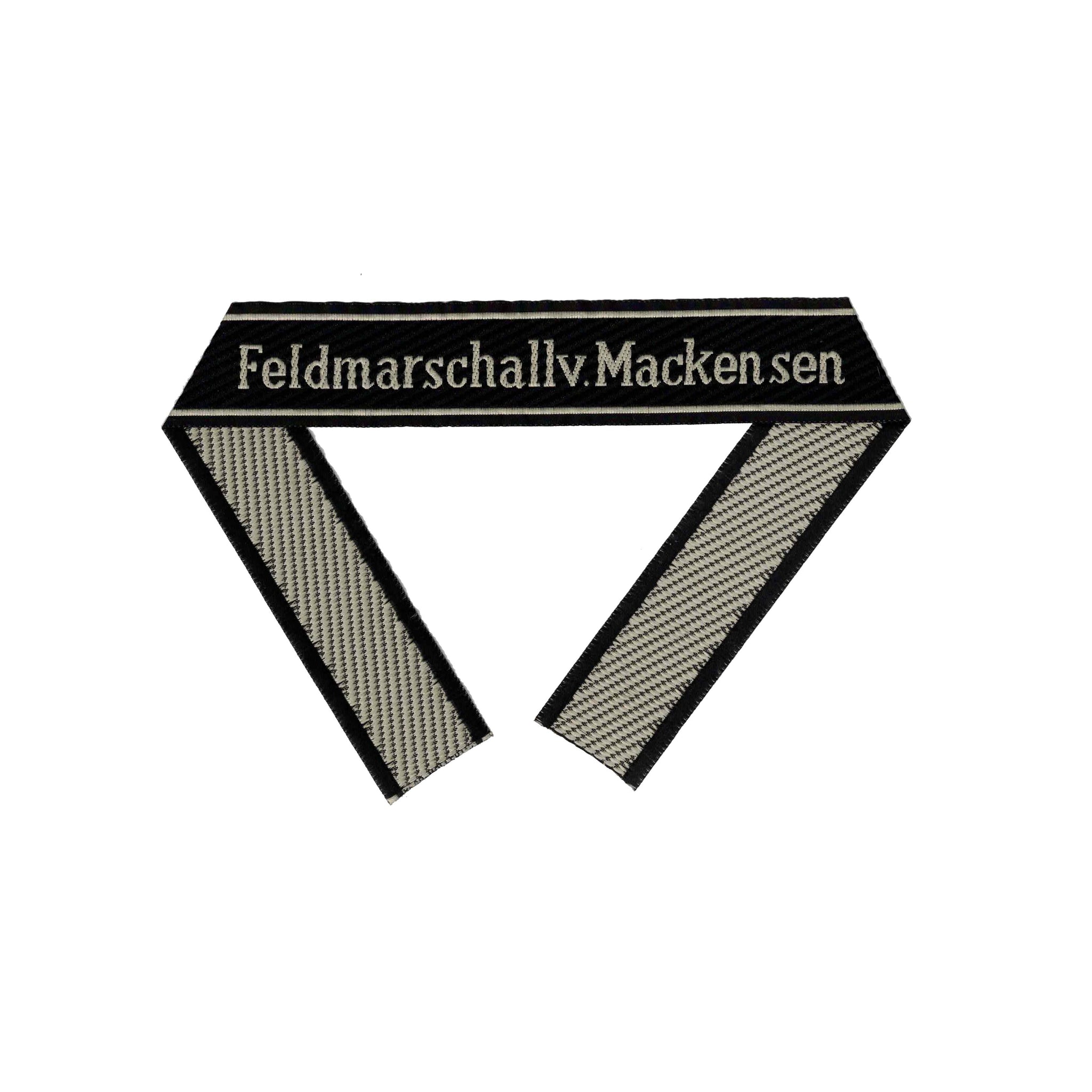 WH Ärmelband “Feldmarschall v. Mackensen” Bevo Cuff title