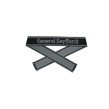 WWII Elite Ärmelband ”General Seyffardt” gewebt WH Cuff title