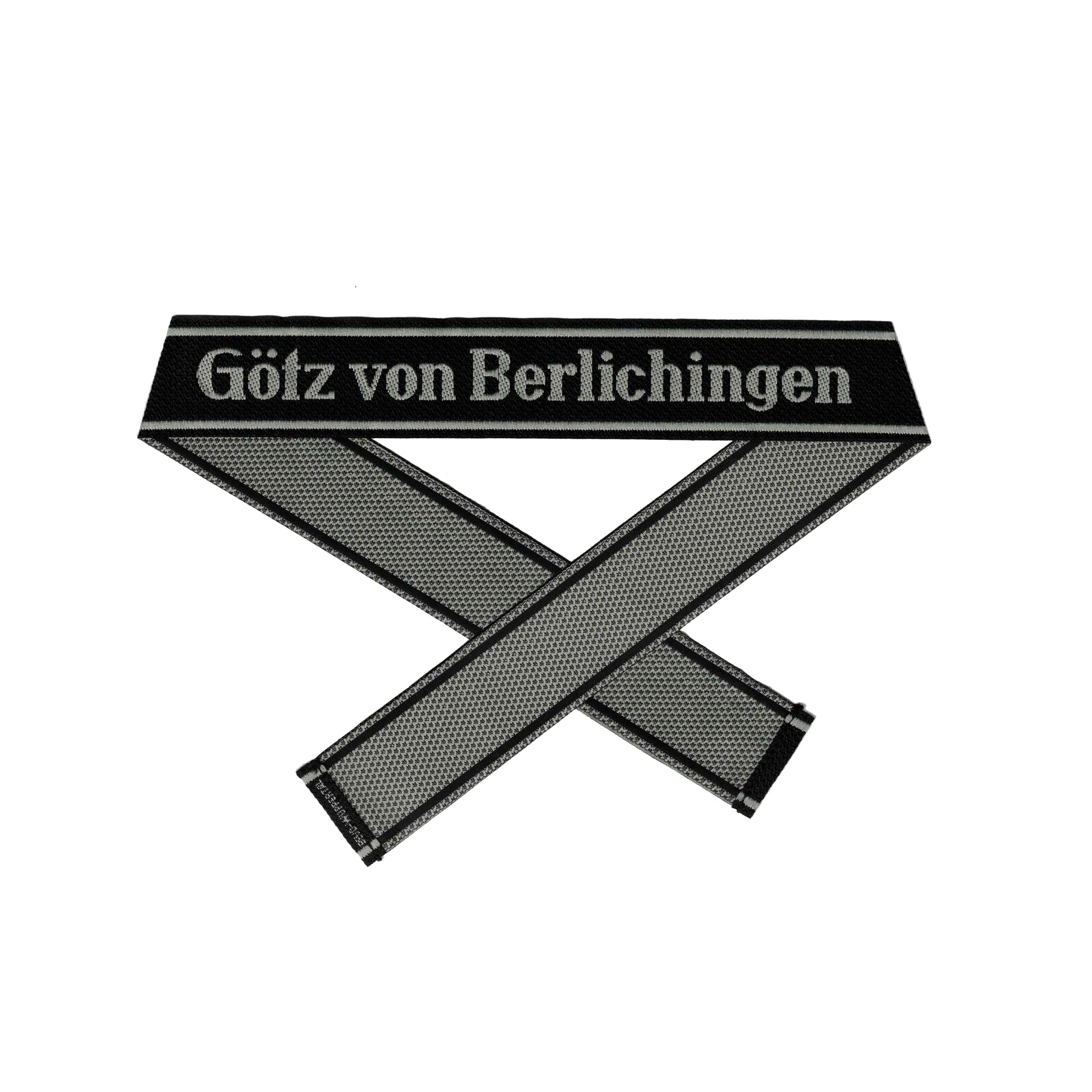 WWII Elite Ärmelband ”Götz von Berlichingen” gewebt WH Bevo Cuff title