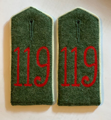 Kaiserreich Feldgrau Schulterklappen