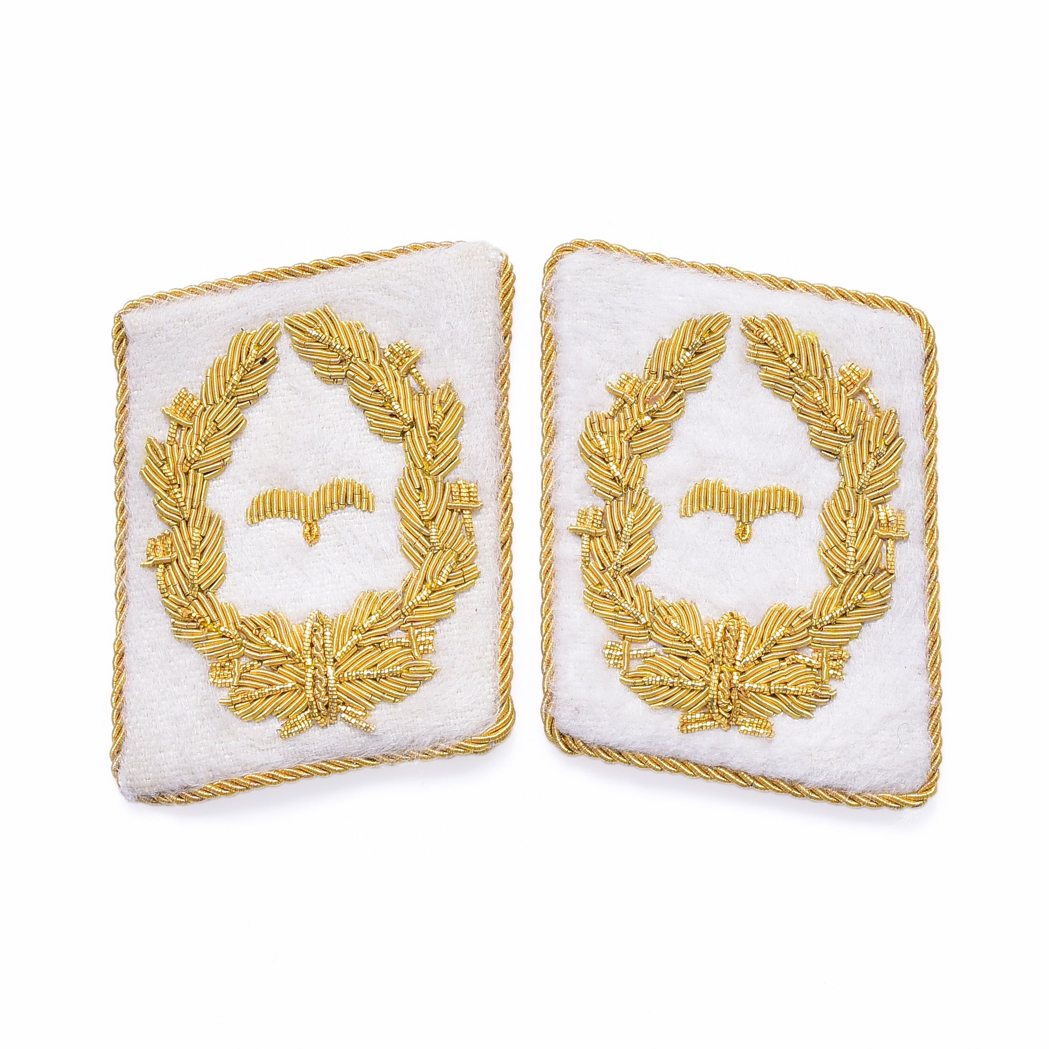 WH Luftwaffe Kragenspiegel Generalmajor gold Collar Tabs
