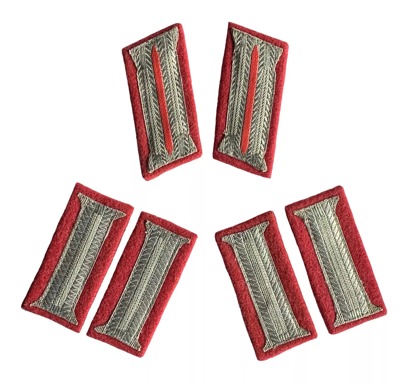 Panzer Satz Kragenspiegel Ärmel Effekten für Parade Uniform Jacke