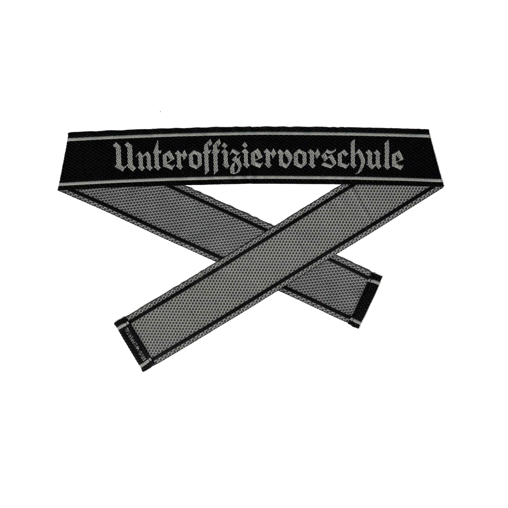 WH Ärmelband “Unteroffiziervorschule” gewebt Bevo Cuff title