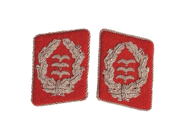 WH Luftwaffe Kragenspiegel Oberst der Flakartillerie Collar Tabs