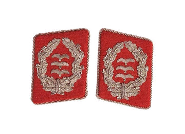 WH Luftwaffe Kragenspiegel Oberst der Flakartillerie Collar Tabs