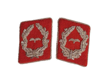 WH Luftwaffe Kragenspiegel Major der Flakartillerie Collar Tabs