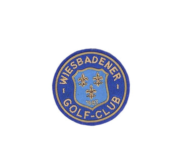 Handgestickte WIESBADENER GOLF CLUB Abzeichen