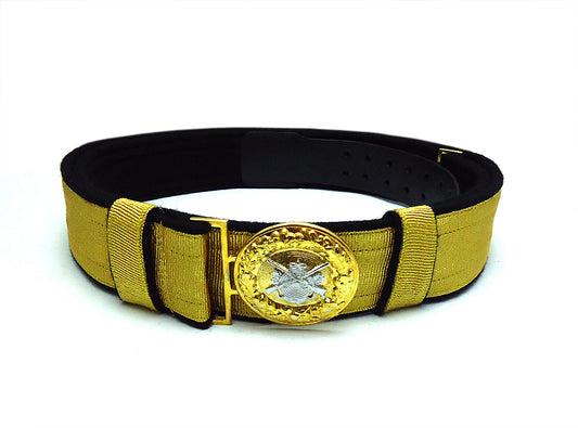 Feldbinde mit goldener Tresse