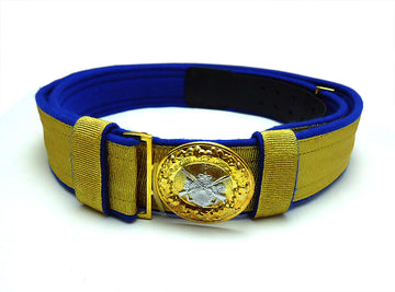 Feldbinde mit goldener Tresse