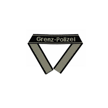 WH Ärmelband “Grenz – Polizei” Bevo Cuff title