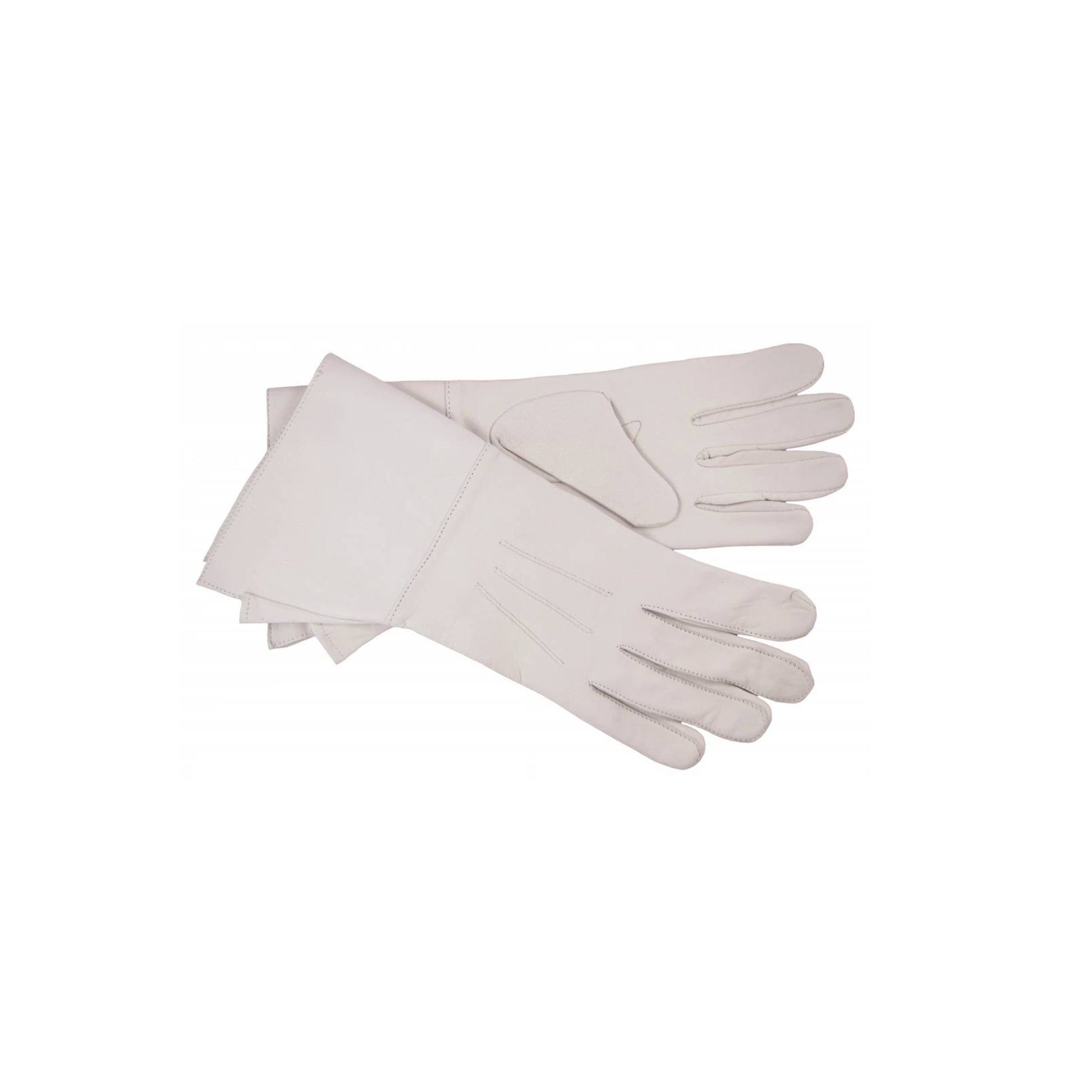 stulpen handschuhe leder Stulpenhandschuhe aus Weisse Ziegenleder
