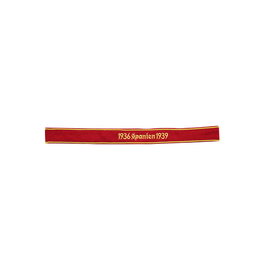 WH Ärmelband “1936 Spanien 1939”, gestickt