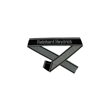 WWII Elite Ärmelband ”Reinhard Heydrich” gewebt WH Bevo Cuff title